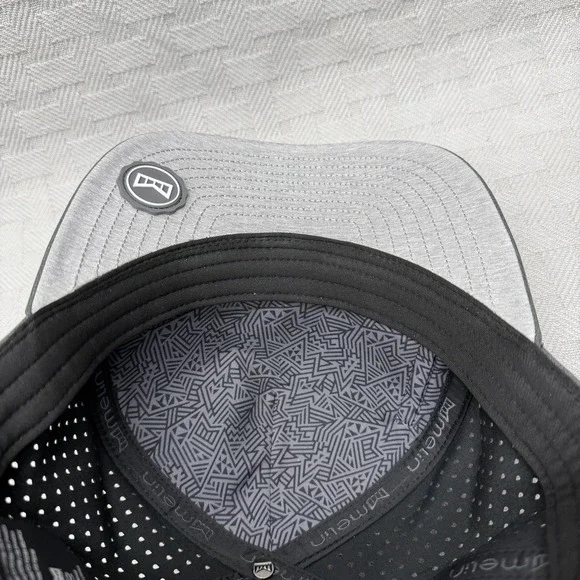 Melin Hat Cap Snap Back Mens One Size Gray Odyssey HYDROG Breathable Lightweight - Picture 7 of 9